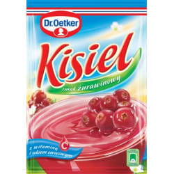Kisiel Dr Oetker smak żurawinowy 38g