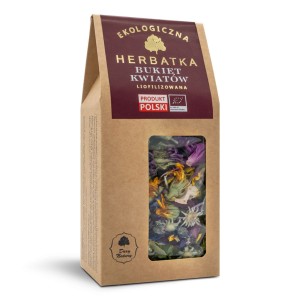 Herbatka eko Dary Natury ziołowa liofilizowana bukiet kwiatów 15g