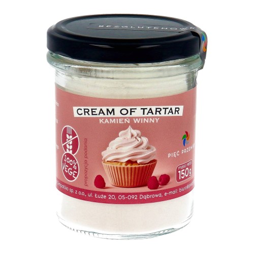 Kamień winny bezglutenowy 150 g - Pięć Przemian.jpg