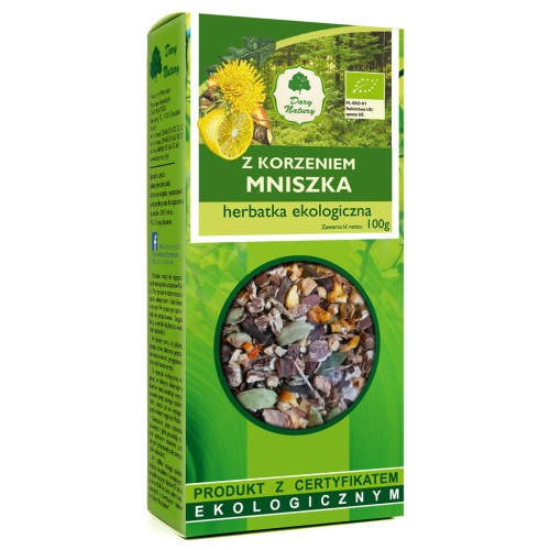 Herbatka eko Dary Natury ziołowa 100g z korzeniem mniszka.jpg
