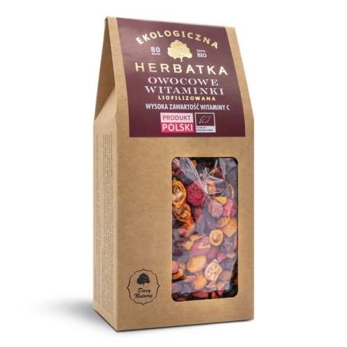 Herbatka eko Dary Natury owocowa liofilizowana 80g Witaminki.jpg