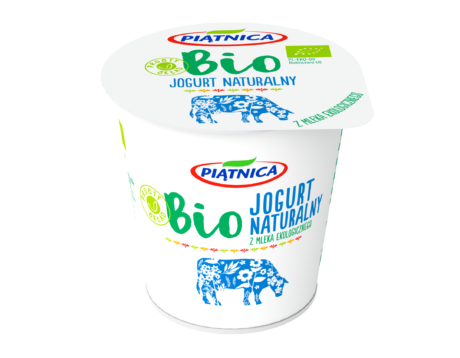 Jogurt naturalny ekologiczny Bio 140g Piątnica.png