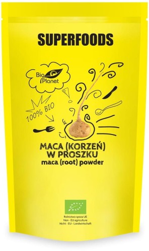 Superfoods maca (korzeń) w proszku eko Bio Planet 150g.jpg