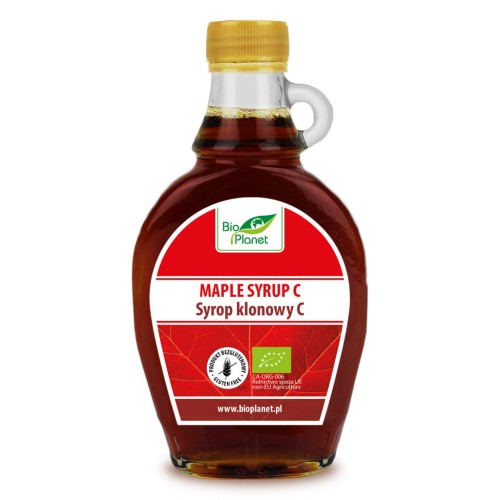 Syrop klonowy eko Bio Planet C (intensywny) 250ml 330g.jpg