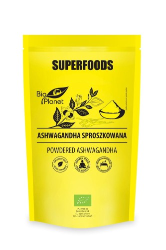 Superfoods ashwagandha (korzeń) w proszku eko Bio Planet 150g.jpg