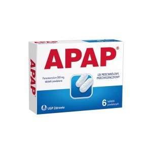 Tabletki Apap 6szt.