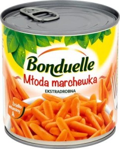 Marchew Bonduelle extra drobna młoda 400/265g pusz
