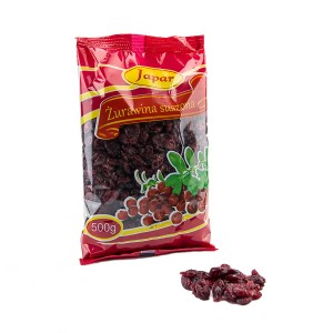 Żurawina suszona cięta Japar 500g