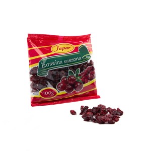Żurawina suszona cięta Japar 100g