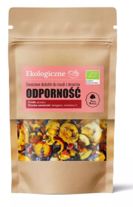 #Owoce liofilizowane eko Owocowe dodatki do musli i deserów Odporność 20g Dary Natury CH *