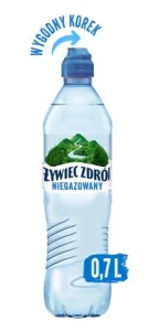 Woda Żywiec Zdrój sport cup 700ml niegazowana UMD
