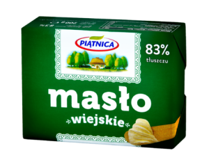 Masło ekstra Piątnica Wiejskie 83% 200g
