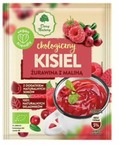 Kisiel eko Dary Natury żurawina z maliną 30g.jpg