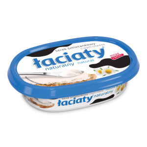 Serek śmietankowy Łaciaty 135g naturalny Mlekpol