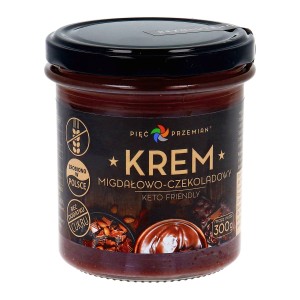 Krem migdałowo-czekoladowy Keto Pięć Przemian 300g ?