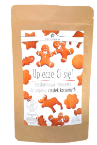 Mieszanka do wypieku ciastek bezglutenowych korzennych Pięć Przemian 600g BN (Ch)