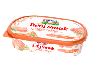 Serek śmietankowy Twój Smak aksamitny 135g z łososiem Piątnica (Ch)