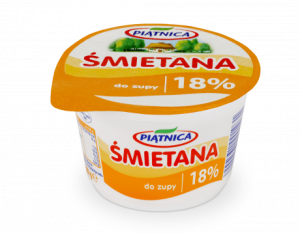 Śmietana 18% Piątnica 200g
