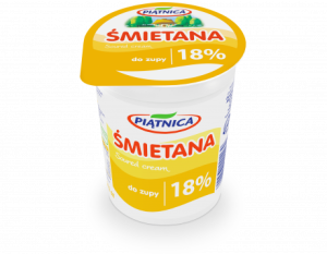 Śmietana 18% Piątnica 400g