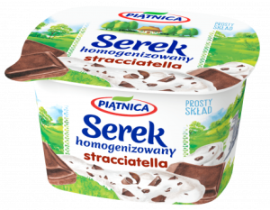 Serek homogenizowany Piątnica straciatella 150g