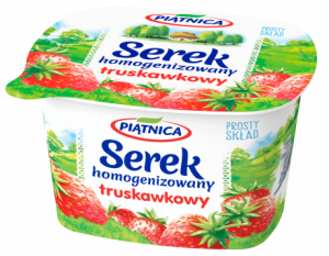Serek homogenizowany Piątnica truskawka 150g (Cz?)
