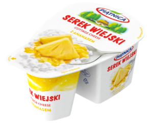 Serek wiejski Piątnica 150g ananas (Ch)