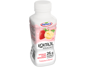 Koktajl odżywczy Piątnica truskawka/banan 250ml but