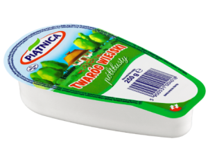 #Twaróg wiejski eko Piątnica półtłusty klinek 250g *wyc