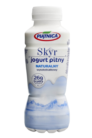 Jogurt pitny Skyr typu islandzkiego naturalny 330ml Piątnica.png