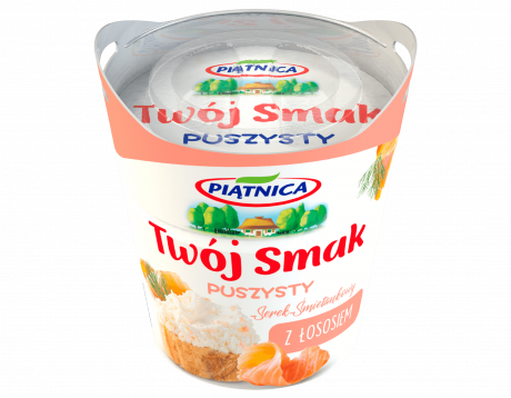 Serek śmietankowy Twój Smak puszysty 150g kubek łosoś Piątnica.png