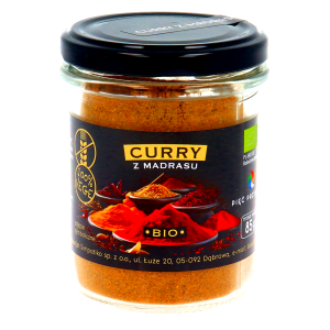 Curry z Madrasu eko Pięć Przemian 85g słoik