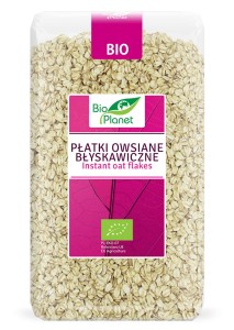 Płatki owsiane eko Bio Planet błyskawiczne 600g