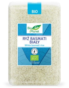 Ryż Basmati biały eko Bio Planet 2kg bezglutenowy