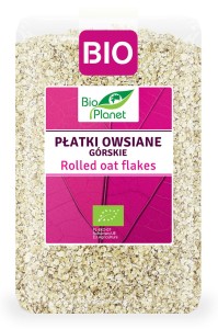Płatki owsiane eko Bio Planet 1kg