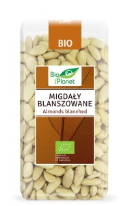 Migdały blanszowane eko Bio Planet 350g