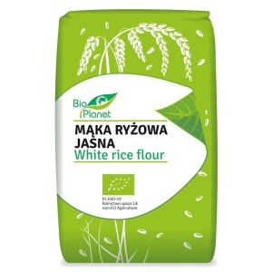 Mąka ryżowa jasna eko Bio Planet 500g