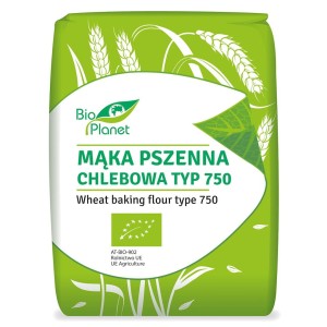 Mąka pszenna chlebowa eko Bio Planet typ 750 1kg