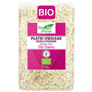 Płatki owsiane bezglutenowe eko Bio planet 1kg HIT