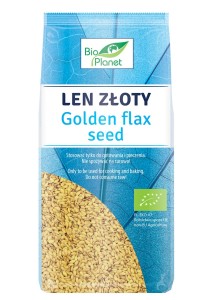 Len złoty (siemie lniane) eko Bio Planet 400g (Ch)
