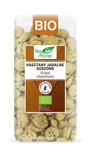 Kasztany jadalne suszone eko obrane Bio Planet 400g (Czł)