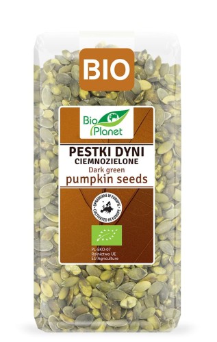 Pestki dyni ciemnozielone eko (uprawiane w Europie) Bio Planet 350g.jpg