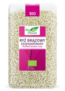 Ekspandowany ryż brązowy eko Bio Planet 150g