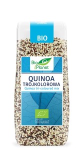 #Quinoa trójkolorowa (komosa ryżowa) eko Bio Planet 250g*     (zam na 500 g)
