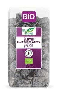 Śliwki suszone kalifornijskie bez pestek eko Bio Planet 400g