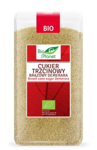 Cukier trzcinowy eko Demerara Bio Planet 500g (Ch)