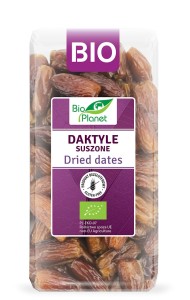 Daktyle suszone bez pestek eko (Tunezja) Bio Planet 400g bezglutenowe   +P