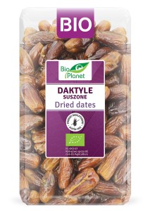 Daktyle suszone bez pestek eko Bio Planet (Tunezja) 1kg bezglutenowe