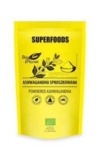 Superfoods ashwagandha (korzeń) w proszku eko Bio Planet 150g