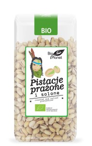 Orzechy pistacje prażone i solone eko Bio Planet 300g