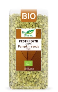 Pestki dyni eko jasne( Chiny) 350g Bio Planet